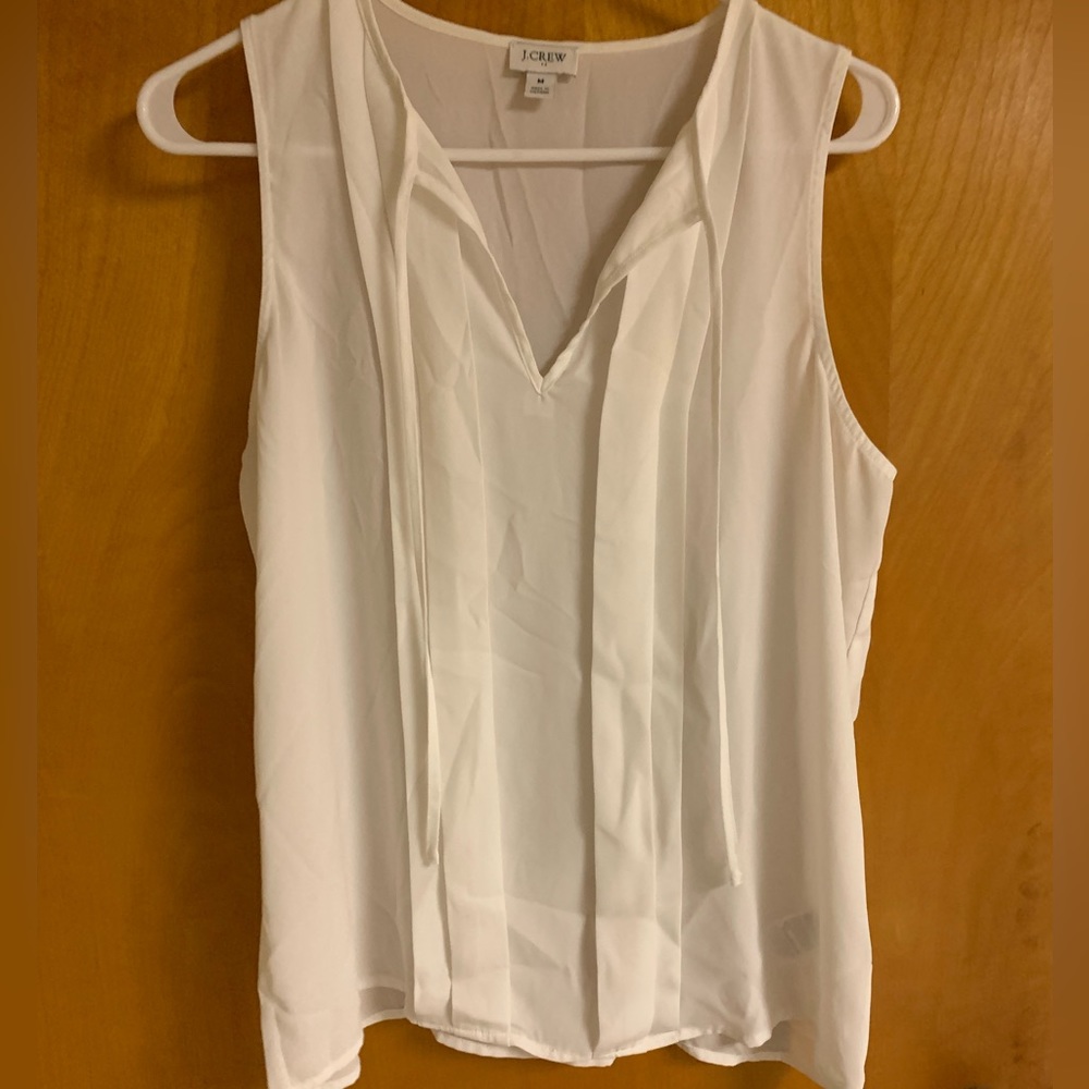 pleated tank top